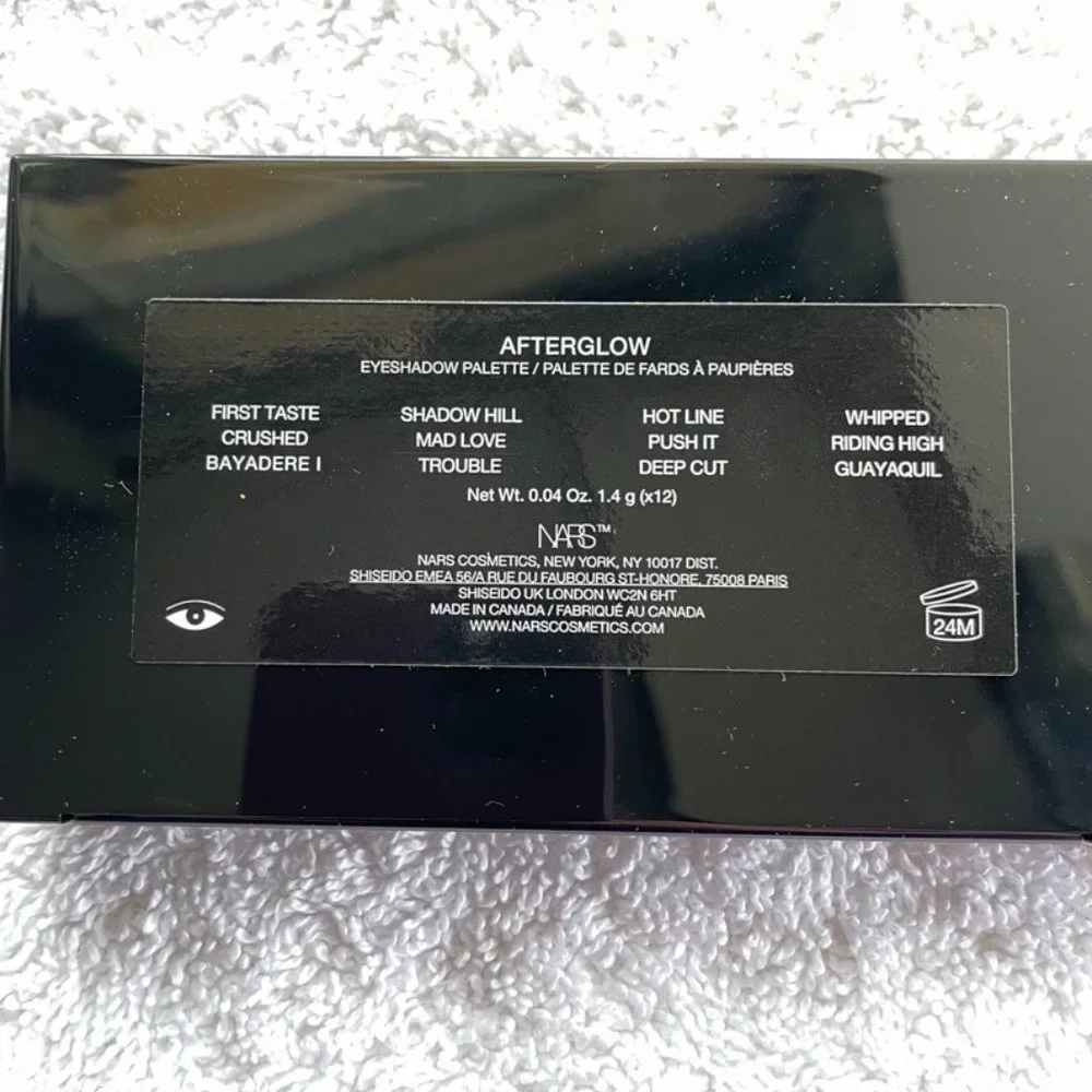 NARS Afterglow Eyeshadow Palette
